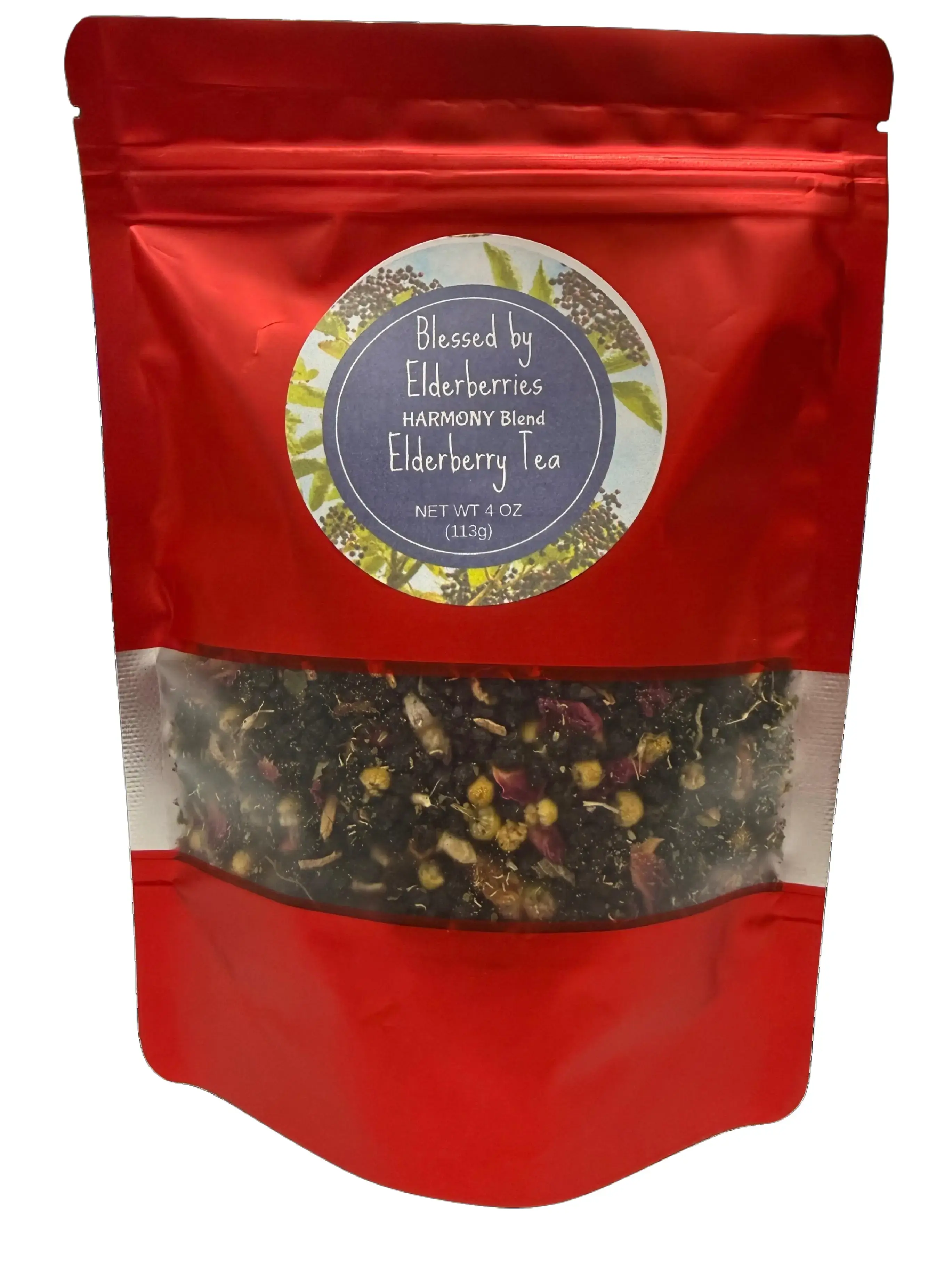Blessed by Elderberries Harmony Blend Elderberry Loose Leave Blessed by Elderberries Harmony Blend Elderberry Loose Leave