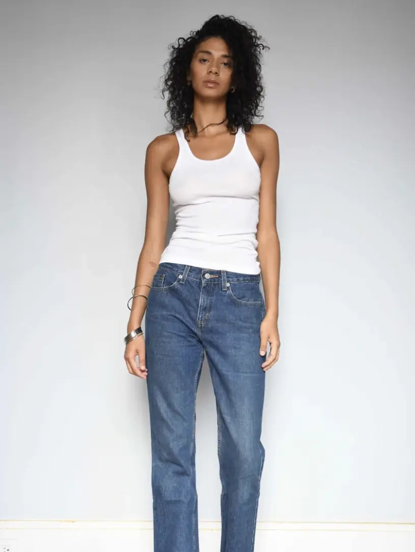 TOMBOY TANK- WHITE