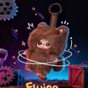 Baby Three Dragon Plush Blind Box Pendant, Adorable Soft Doll. Compact for Bags, Keys & Decoration. Random Style with Surprise. Fine Workmanship, Perfect Gift for Kids & Friends. Great for Birthdays, Easter and Daily Gifting