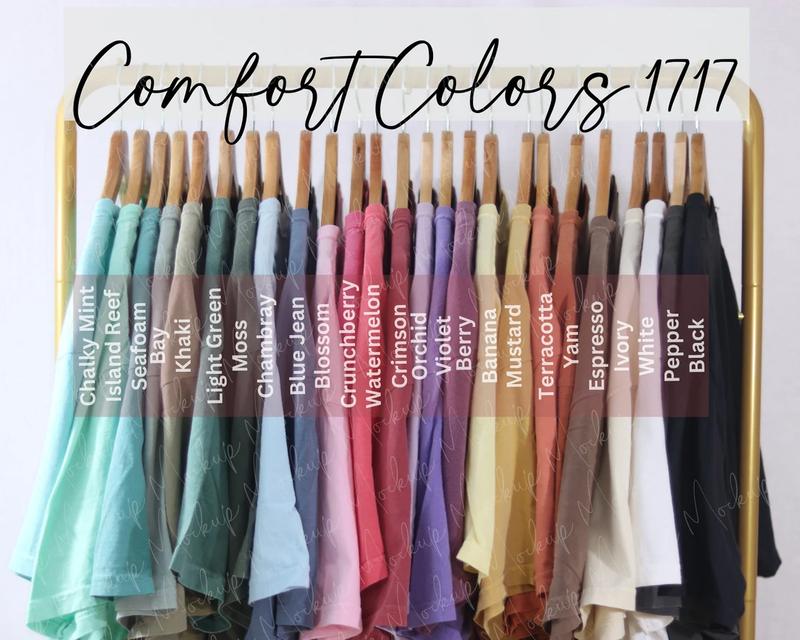 Comfort Colors Summer Tee, Beach shirt, Cute Shirt,Girl Gift Full Colors For Women, Comfort Colors Tee