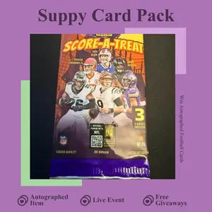 Suppy for the Pick Your Pair Main Break- Guaranteed Football Trading cards!