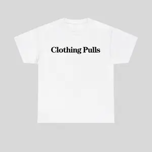 Minimalist "Clothing Pulls" Graphic T-Shirt - Forest Green Aesthetic Tee - Clean Design Streetwear - Vintage Style Unisex Cotton Shirt - Trendy Casual Apparel