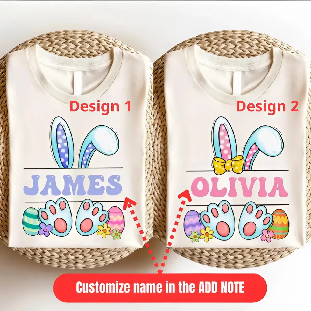 Happy Easter Custom Youth and Adult Shirt, Cute Bunny Youth T-Shirt, Easter Family Trip Shirt, Personalized Easter Shirt, Bunny Lover Tee, easter day shirt, toddler clothes, youth clothing, gift for son and daughter, summer outfit, birthday gift