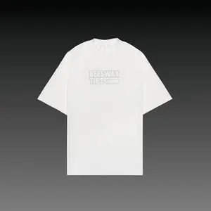 Monochrome White Puff T-Shirt | Beeswax Tips™ Streetwear