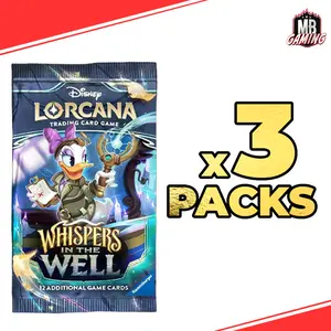 Lorcana: Whispers in the Well Booster Pack x3