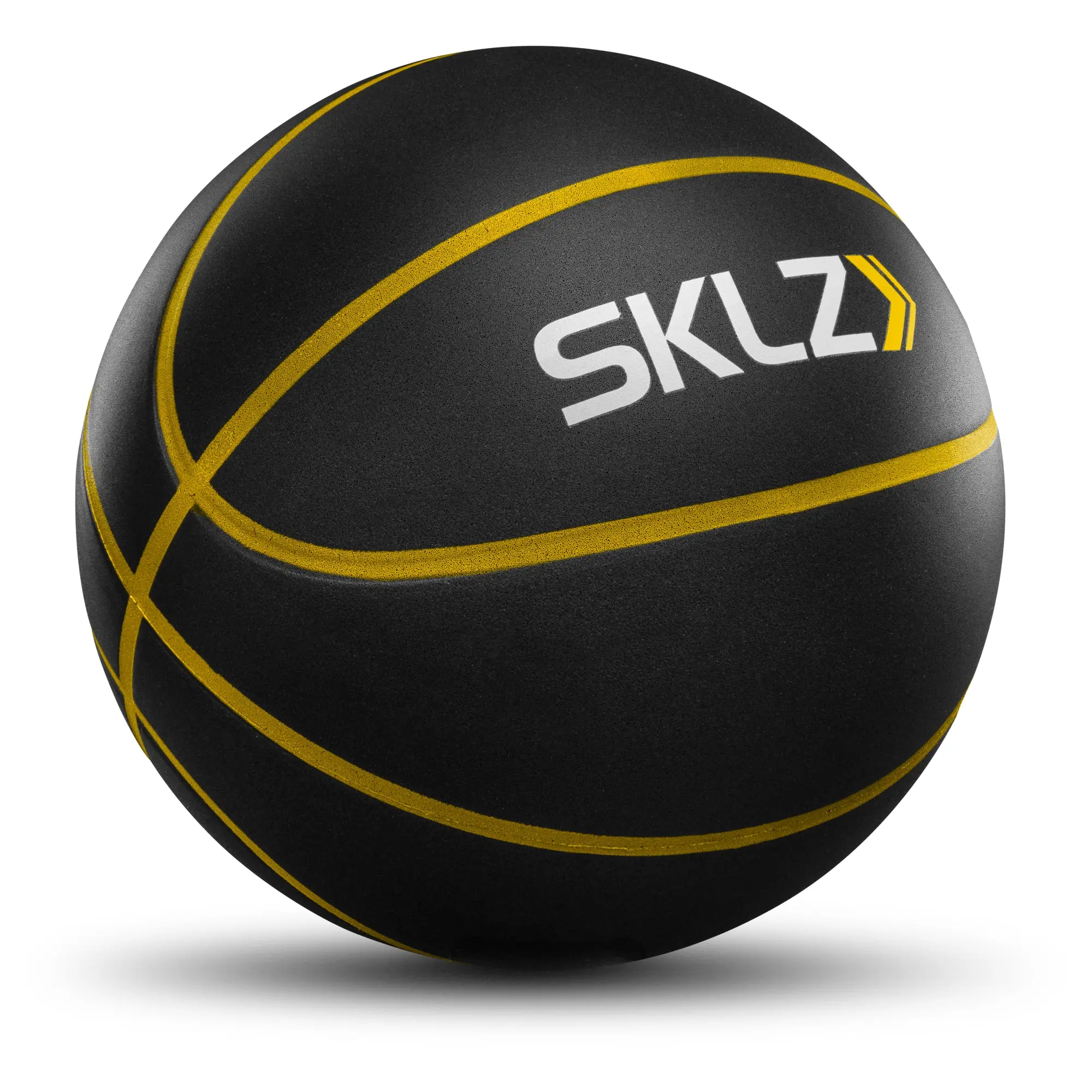 SKLZ Bashhhketball Pro 29.5" PU Foam Indoor Training Basketball Dual-Density Construction Integrated Grip 590g Weight Silent Realistic Bounce Ball Control