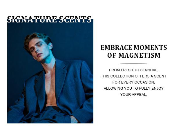 YCZ Men's Mystic Allure Collection Fragrance Set - YCZ Club Marine & Breath of Sky Eau De Cologne Gift Box with Long Lasting Light Scent for Any Occasion-Valentine's Day gift