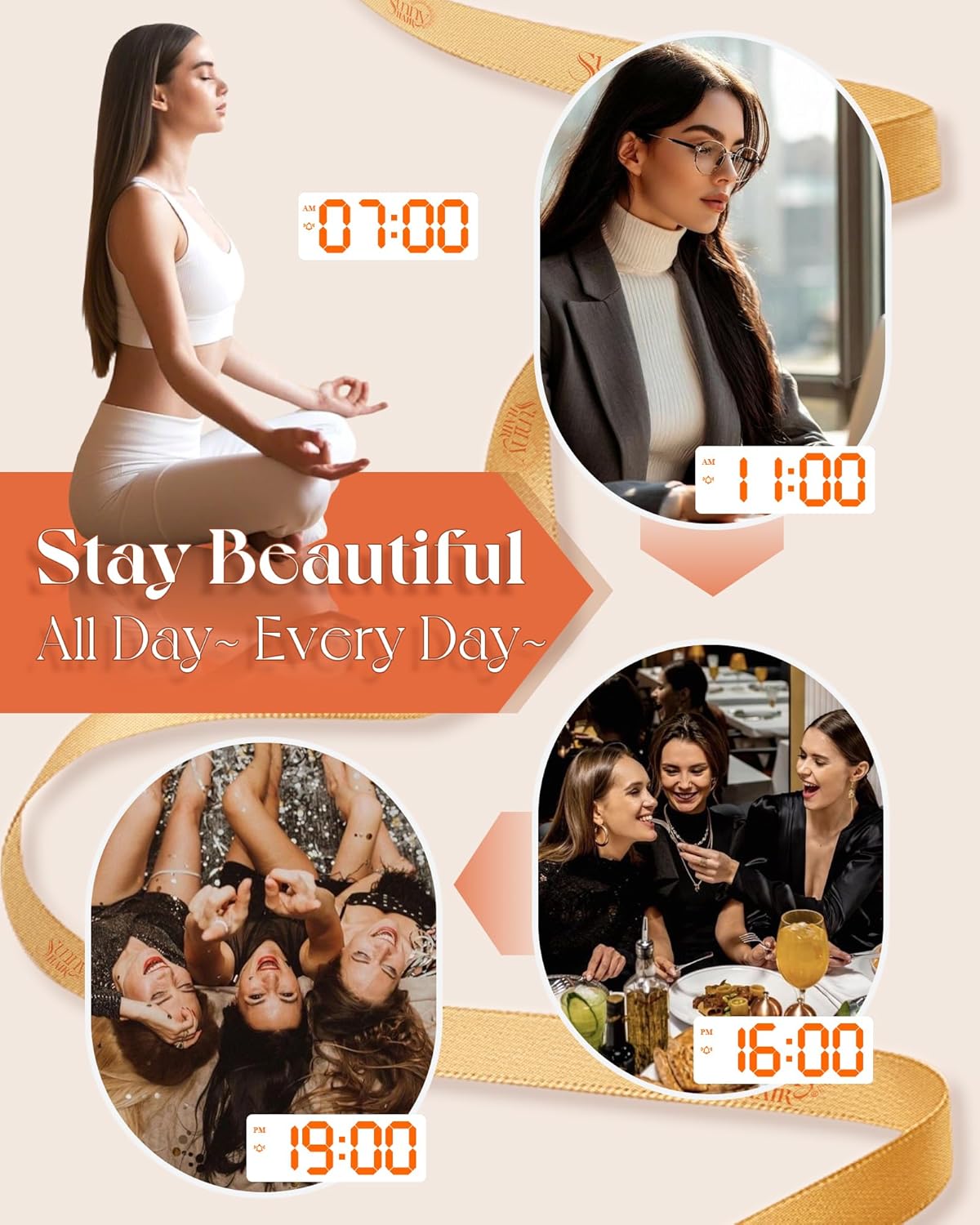 【12inch-28inch】Sunny Tape in Hair Extensions | 50G/20PCS Real Human Hair Natural Straight Invisible Silky  For Women Effortless Beauty in Daily Life #TiktokShopSpringGlowUp