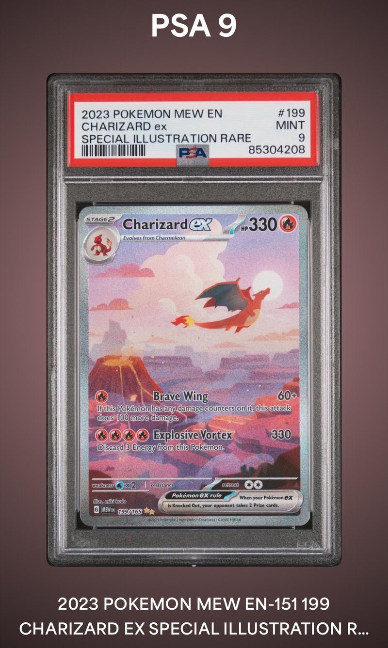 PSA 151 Charizard PSA 9