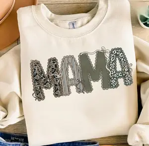 Hunting Mama Camo Western Sweatshirt T-Shirt, Camouflage Mom Sweater, Mama Camo Coquette Bow Tee, Camo Cozy Season Gifts Hoodie, Old School Camo Shirt