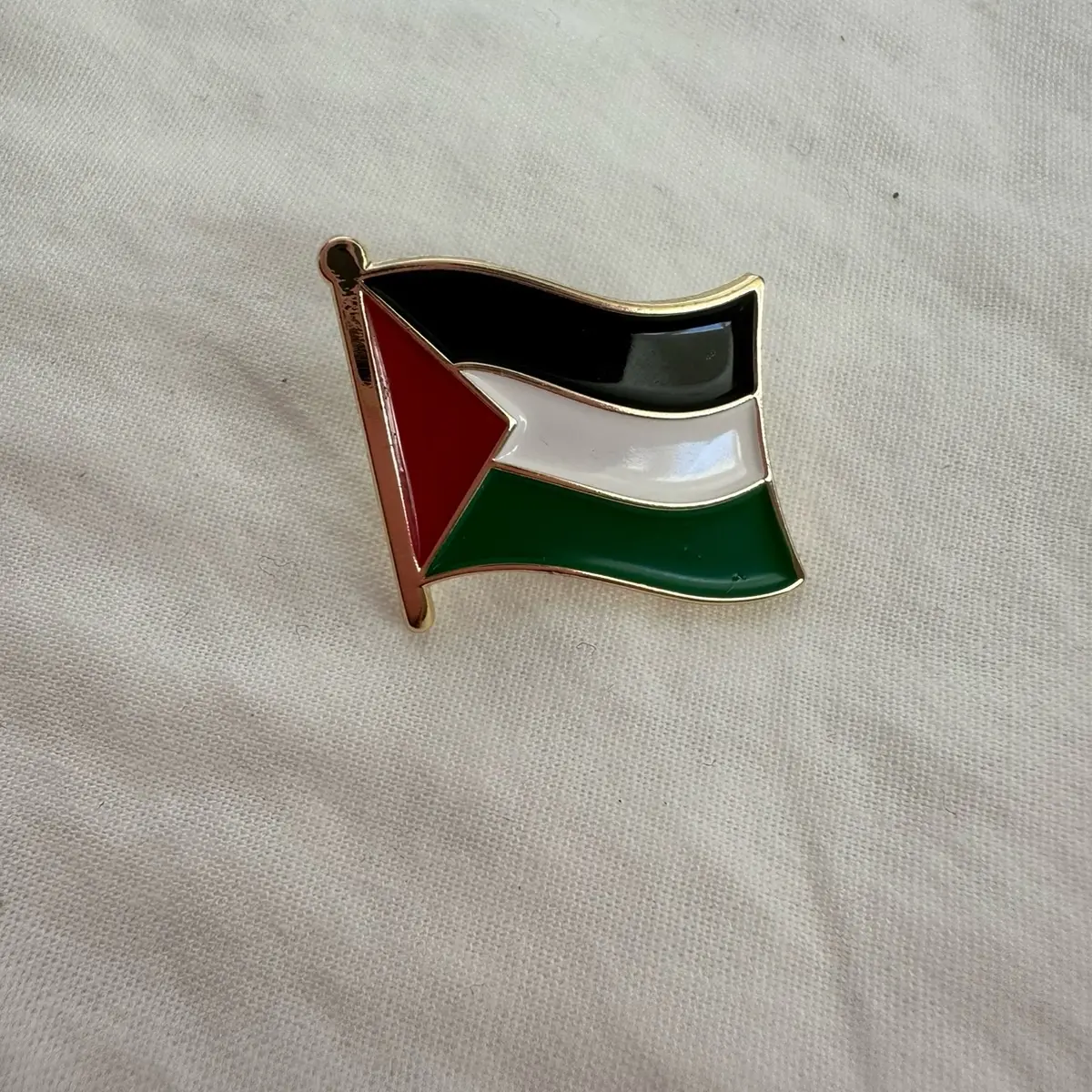 Palestine Flag enamel pin
