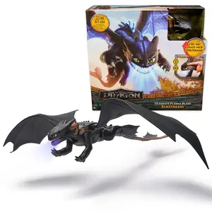 How To Train Your Dragon Plasma Blast Nightfury Figure How To Train Your Dragon Plasma Blast Nightfury Figure