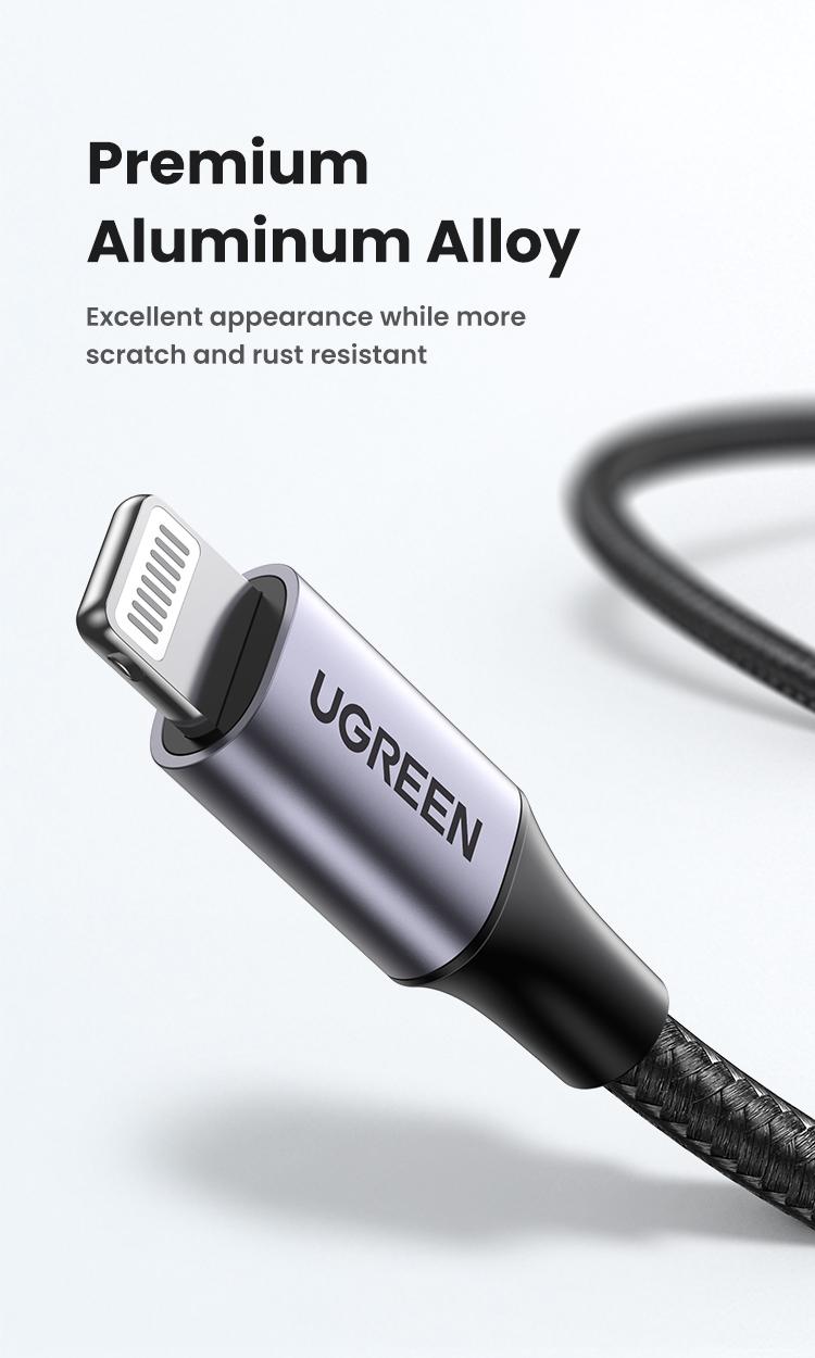 UGREEN USB C to Lightning Cable. MFi Certified. Charging & Data Cable. Compatible with iPhone 14/14 Pro/14 Pro Max, 13/12/11/X/XR/XS/8 Series, iPad -Deals for You,Labor Day Sale，TikTokShopBlackFriday ,TikTokShopHolidayHaul