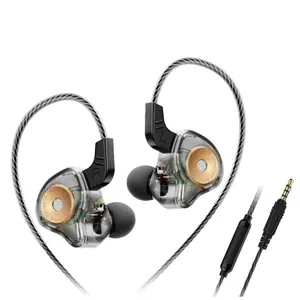 Wired Earphones with Microphone - Stereo Bass