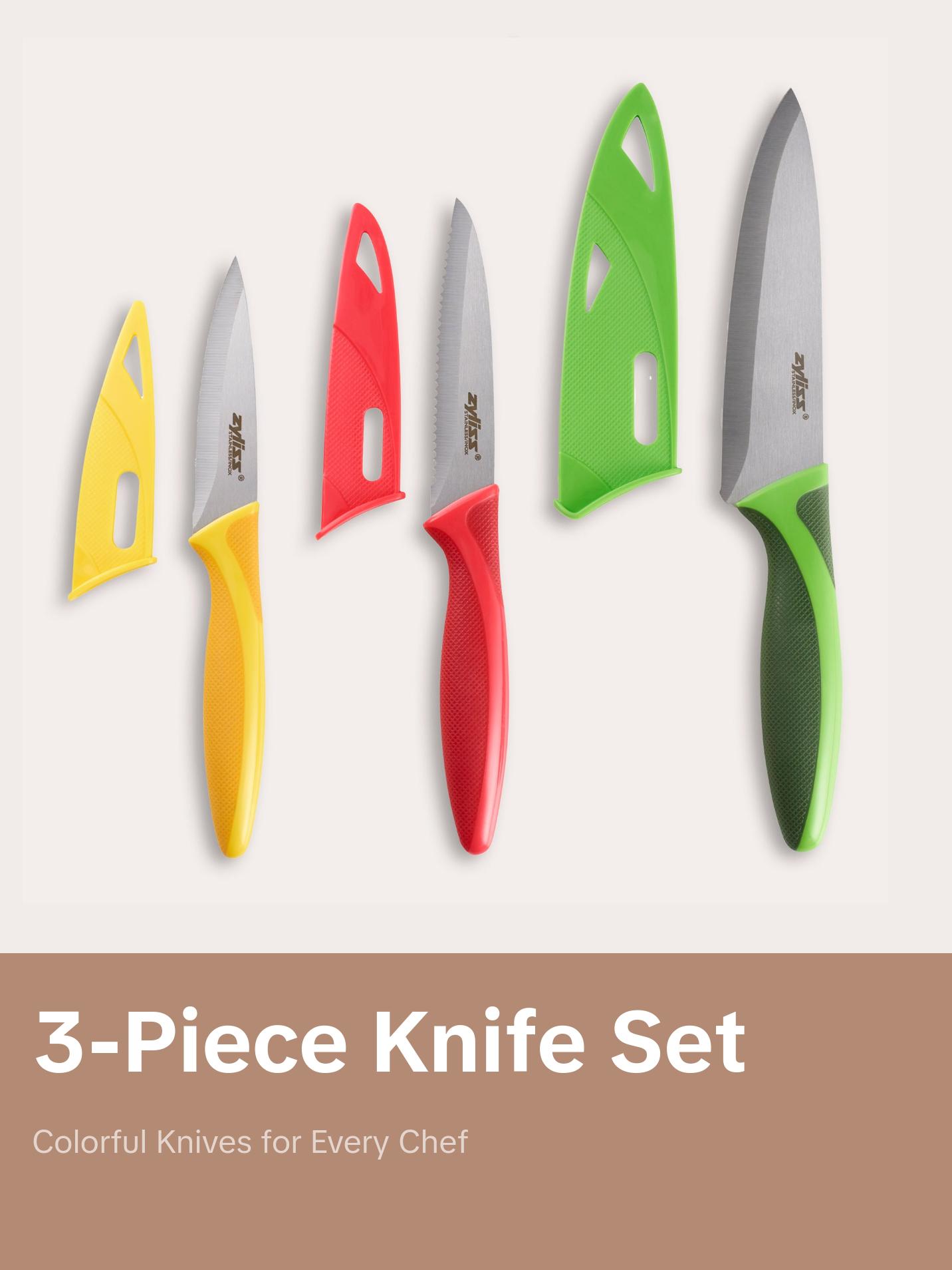 Zyliss 3 Piece knife set