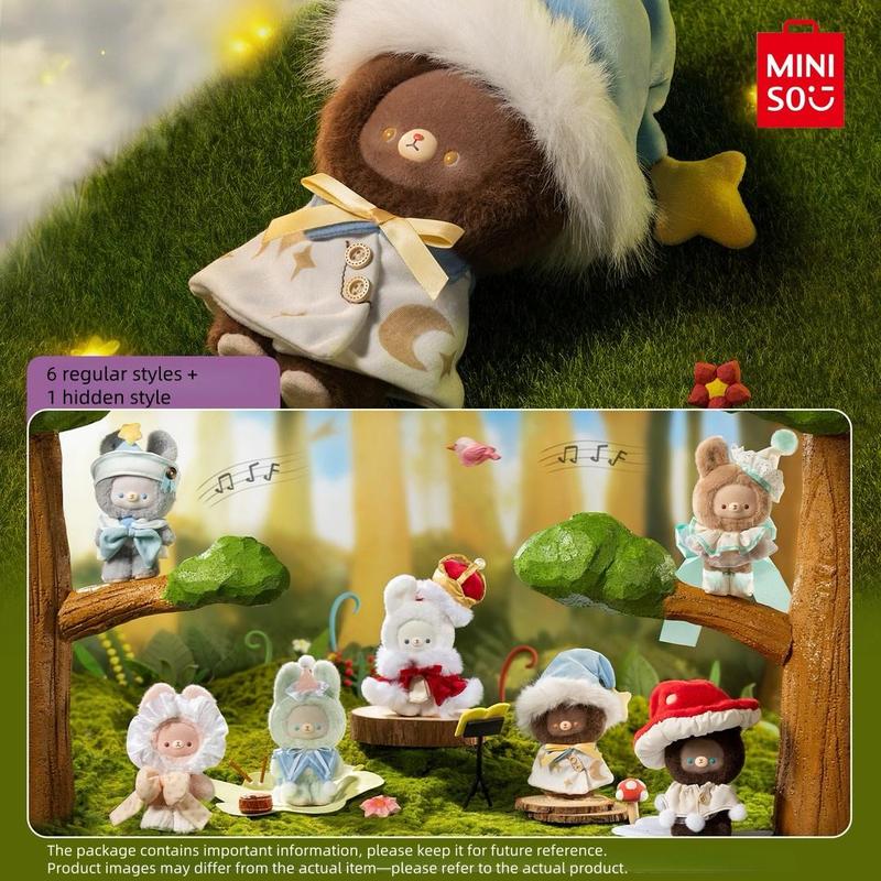 KUMARU Fairy Tale Town Series Plush Blind Box - Soft Vinyl Doll, Trendy Collectible,Room Office Decor, Perfect Gift For Friends and Family