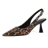 RONILURN Women's Rhinestone Closed-Toe Kitten Heel Slingback Pumps - Kitten Heel Sandals, Elegant Casual All Seasons Women's Shoes for Bridal Weddings, Party Footwear