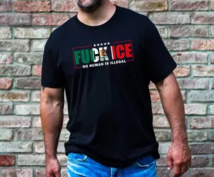 Anti Fascism Shirt, Fuck Ice No Human is Illegal Shirt, Pro Immigrant Ally Shirt, Liberty Protest Shirt, Anti Ice Political Statement Shirt