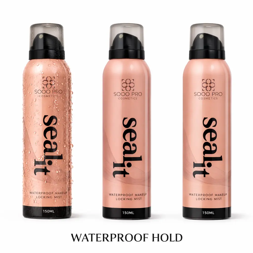 Seal It Makeup Setting Spray – Waterproof, Transfer Proof, Sweat Proof, Long-Lasting All-Day Hold Mist