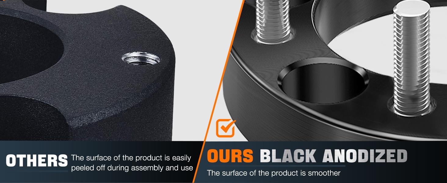 Nilight 6x135 Wheel Spacers for 2015-2022 Ford F150,1.5inch Wheel Spacers M14x1.5 Studs and 87.1mm Hub Bore Compatibility with 2015 2016 2017 2018 2019 2020 2021 2022 Expedition Navigator-4pcs