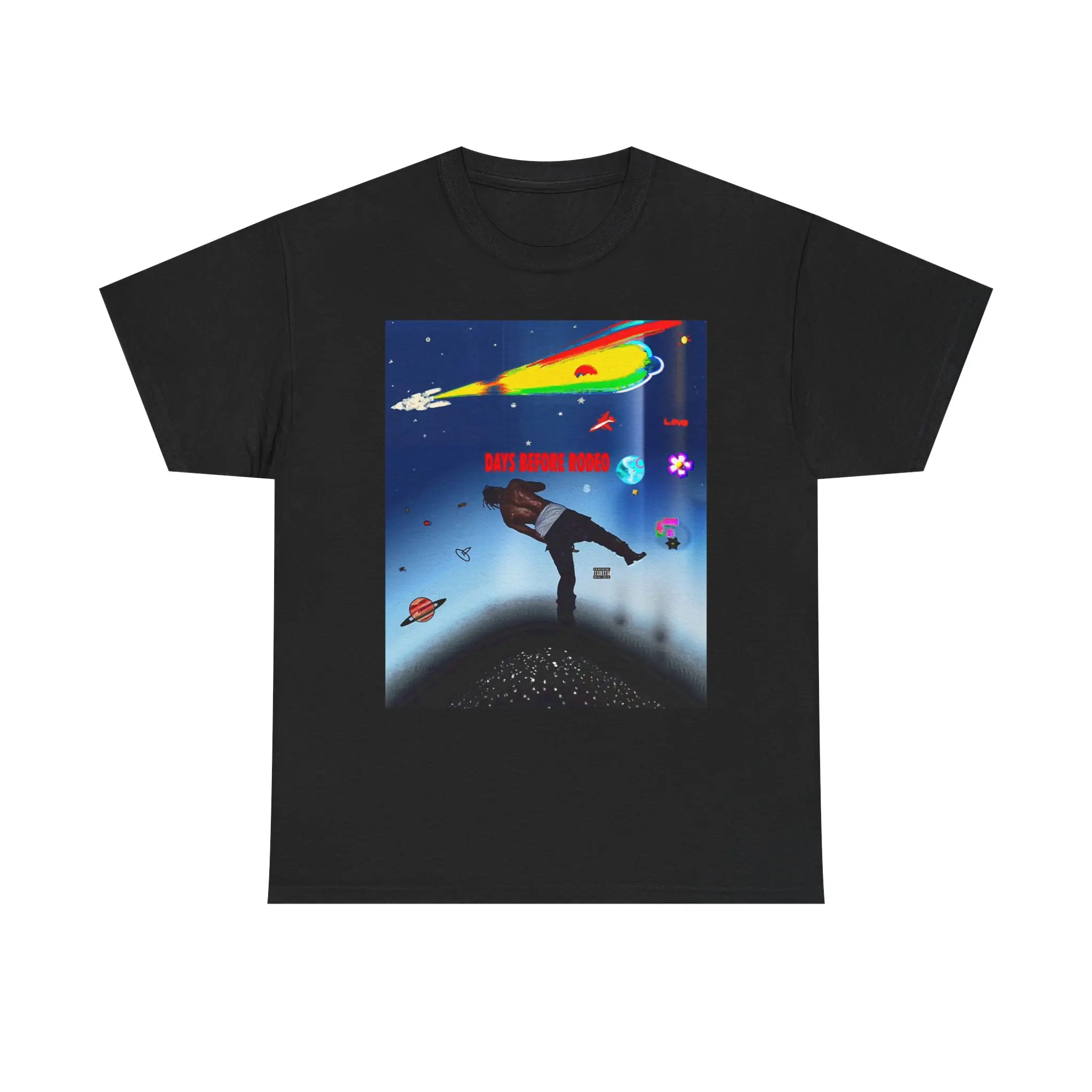 Days Before Rodeo Album Cover T-Shirt Retro Zoomed Out Vintage 
