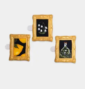 Mini Wax Frame Art – Set of 3