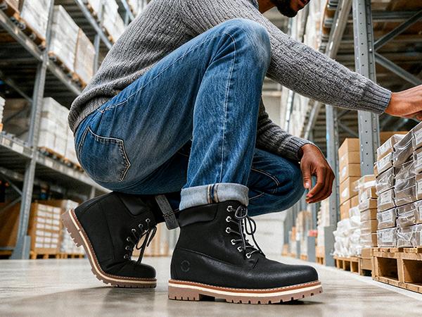 Bruno Marc Men's Water-Repellent Combat Snow Winter Fur Boots for Fall Black Leather Soft Padded Closed Toe Bota Footwear Walking Shoes SpringStatements