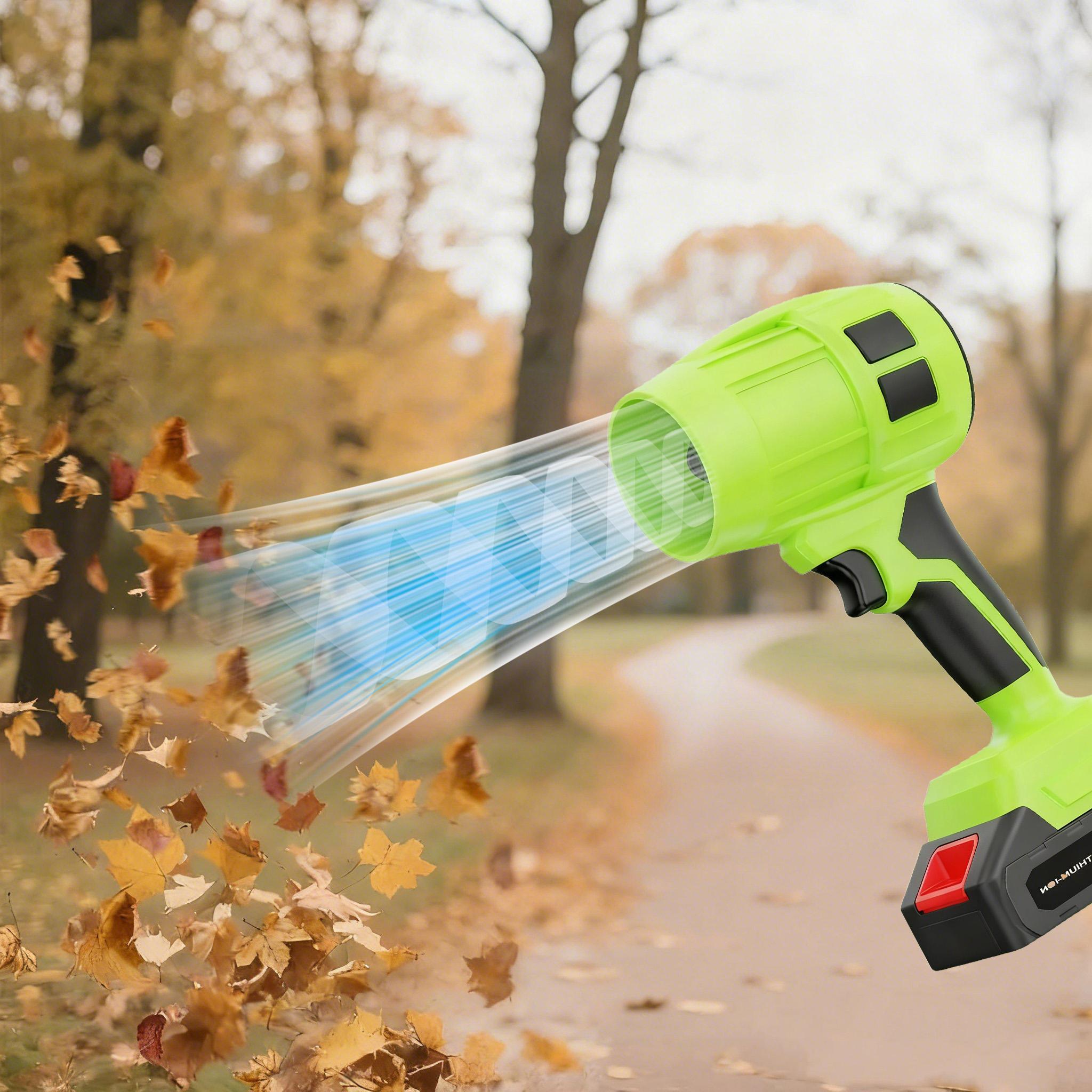 Turbo Jet Blower,Leaf Blower, Violent Turbo Fan, Pure Copper Motor,Car Drying After Wash, Handheld Snow Blower,Cordless Turbo Power Air Duster,Home Improve,Garden Mainte Perfect Christmas & New Year Gift Idea