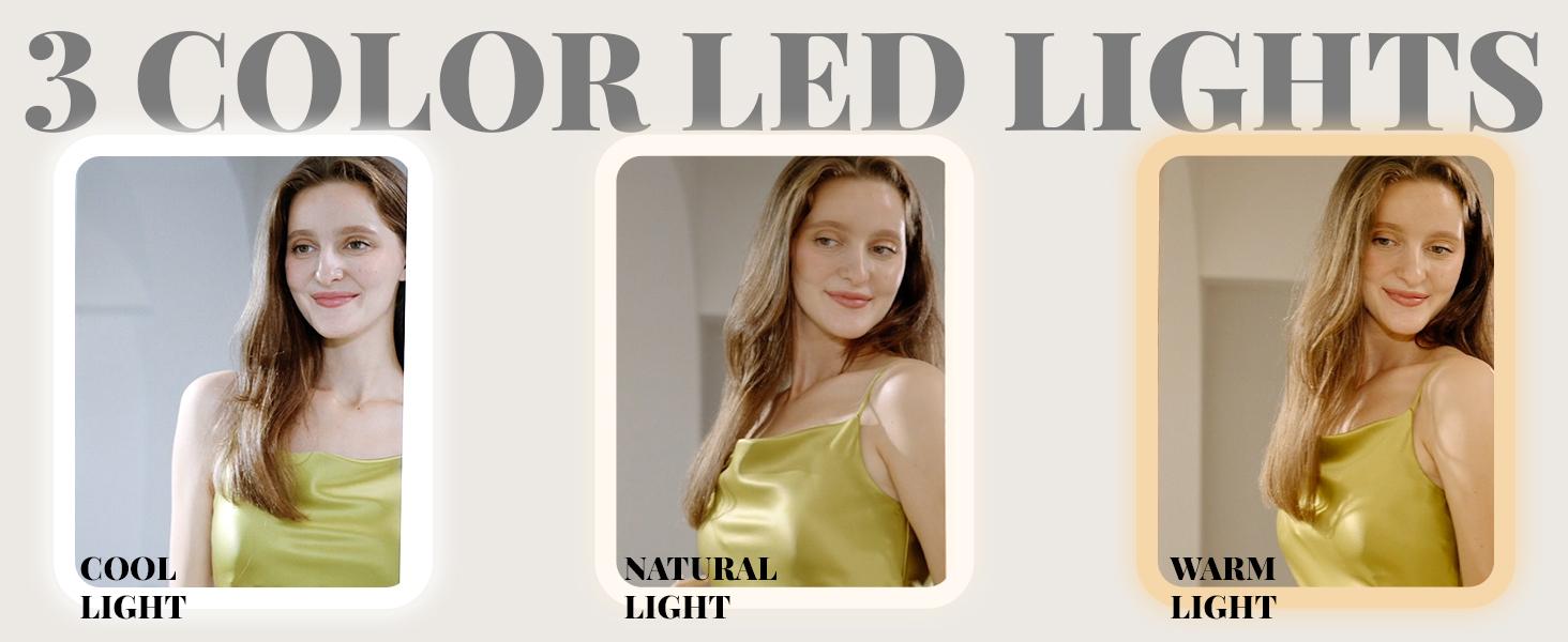 [Valentine's Day gift]LHBCRAFT Jewelry Armoire, Mirror Jewelry Cabinet Standing, jewelry organization, jewelry armoire, Mirror with Storage, Mirror Cabinet Cosmetic Organizer Box