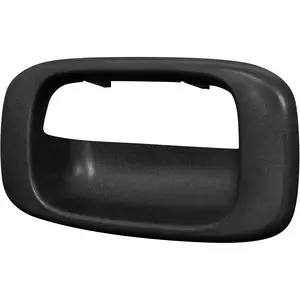 Tailgate Handle Bezel & Latch Replacement for 1999-2007 Chevy Silverado & GMC Sierra - OEM Car Handle Fit Black (Fits Regular/Extended/Crew Cab)