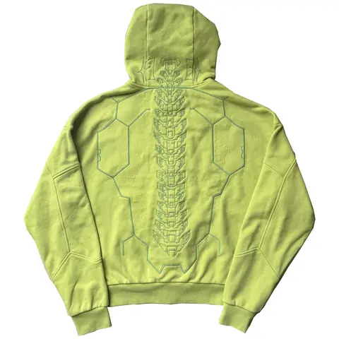 Men's Stylish Casual Long Sleeves Hoodie Sweatshirt - Menswear Fashion Anime Design Streetwear Top with Unique Hexagon Back Print