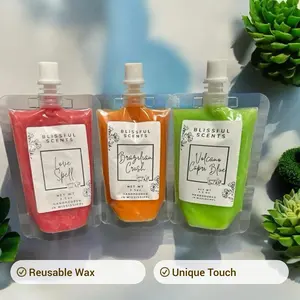 Handmade Squeezable Soy Wax Melts Candle Handmade Squeezable Soy Wax Melts Candle