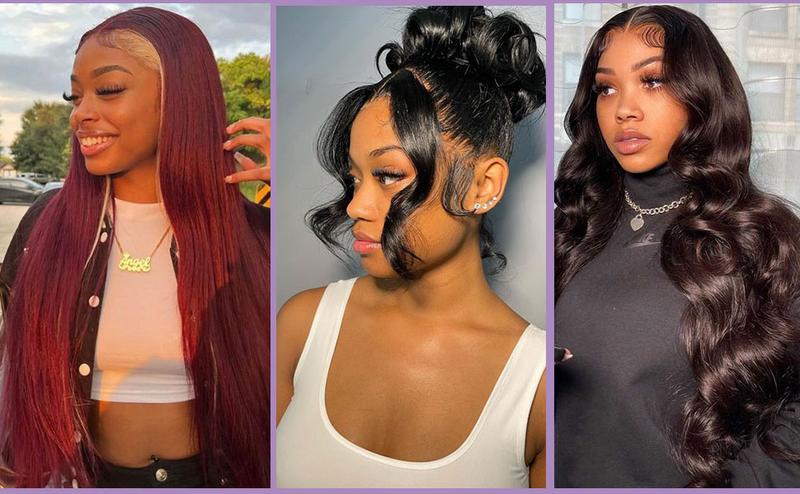 【Hot】Lemoda 13x6 SKINLIKE Real HD Lace Wigs 200% Density Straight 13x4 Full Lace Frontal Wigs 15A Brazilian Straight Virgin Human Hair Lace Front Wig Invisible 0.1mm Ultra-thin Frayed Ends Tiny Knots