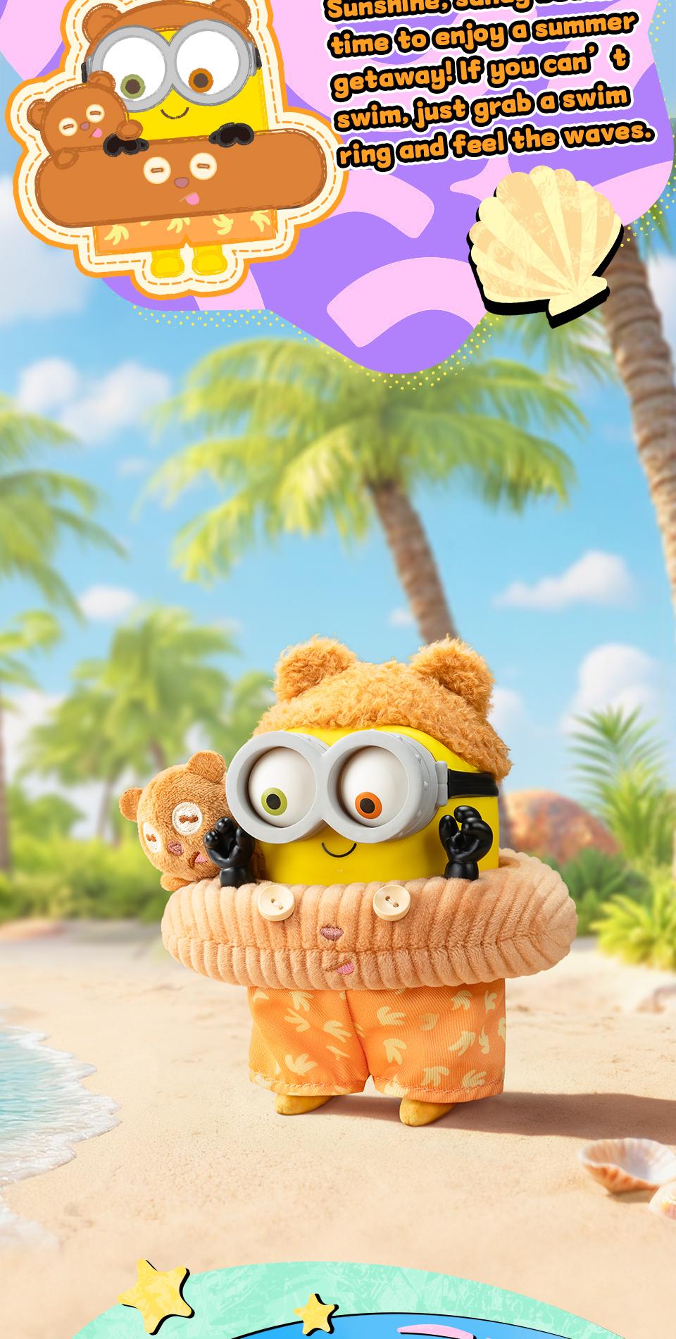 52TOYS Bob & Tim – Best Buddies Forever Series Vinyl Plush Keychain Blind Box Kawaii Creative Gift Room Decor Desktop Decoration Gift for  Birthday Party