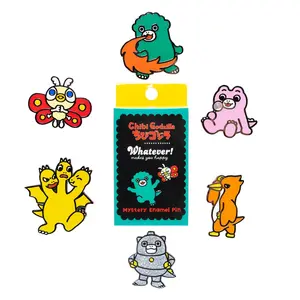 Whatever Makes You Happy Chibi Godzilla Raids Again Mystery Box Enamel Pins