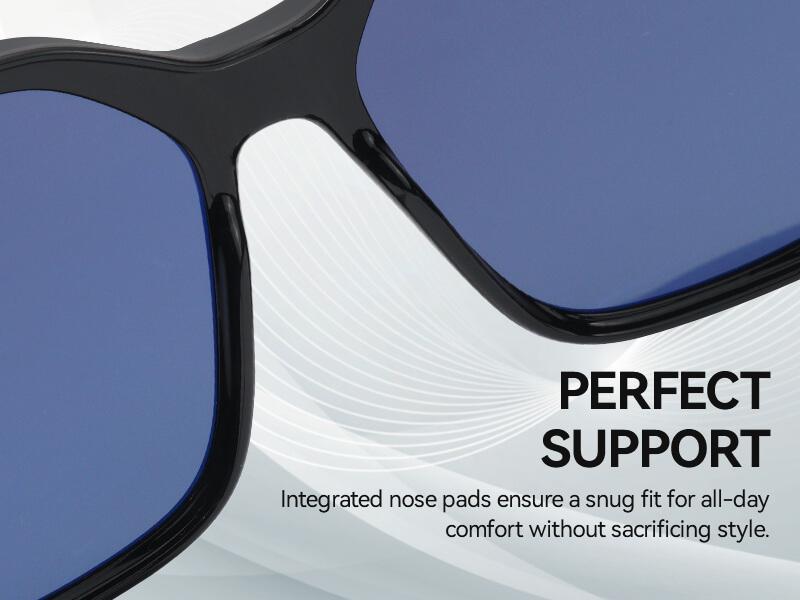 Meeloog Fit Over Sunglasses for Women TAC Design with Full Rim, Square Shape, and Polarized Lens ST0068 - Lightweight, Ultra Comfortable, UV Protection