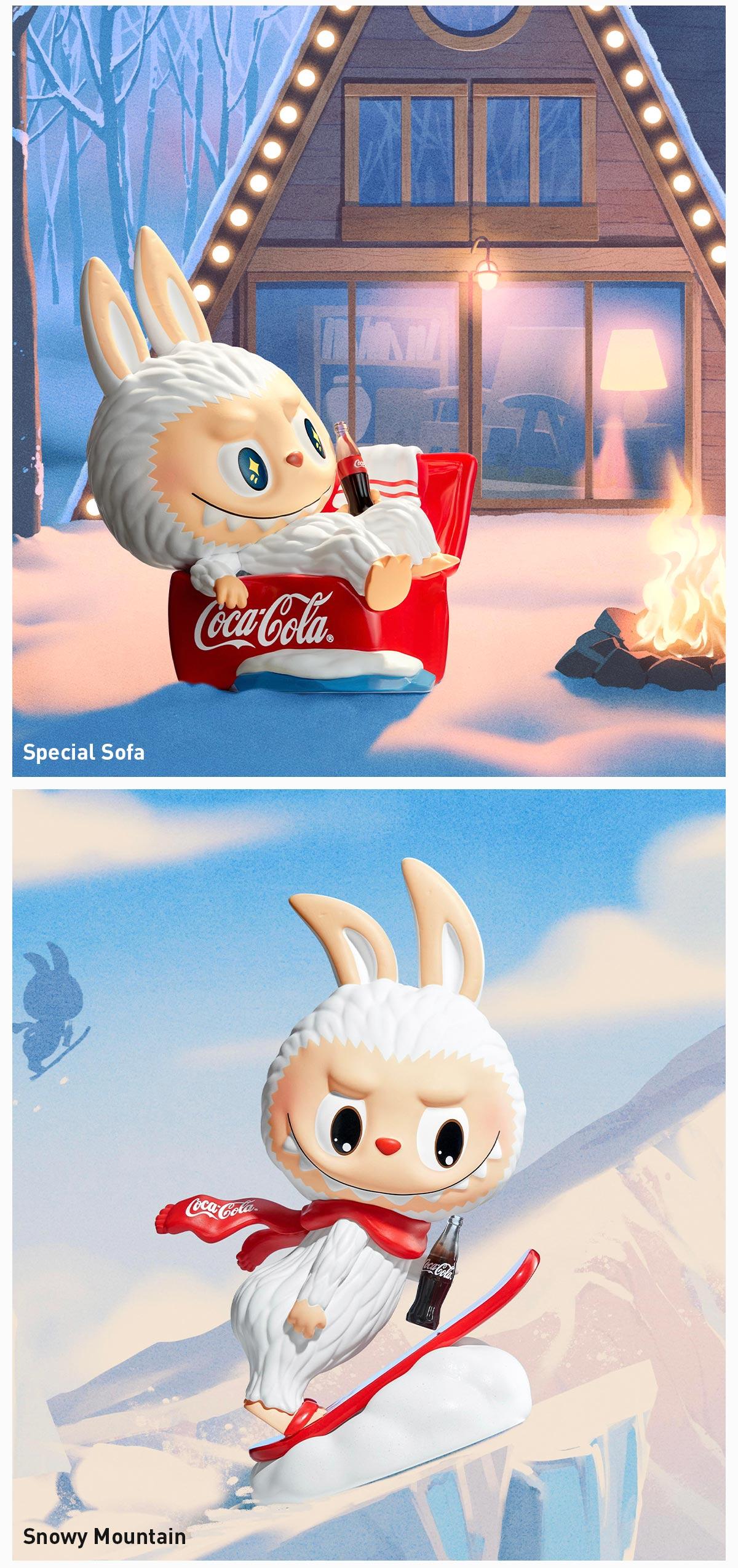 [Spanish]-THE MONSTERS Coca-Cola Series Figuras Coleccionables Caja Ciega, Caja Sorpresa