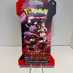 Pokemon TCG: Scarlet & Violet - Destined Rivals Sleeved Booster Pack [sv10] 10 Cards Per Pack —English Version