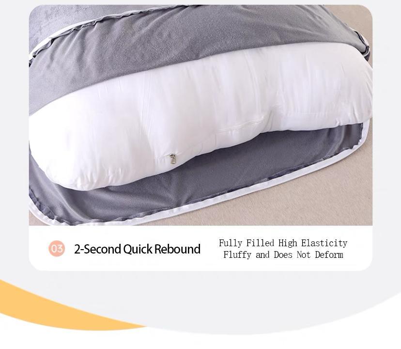 TTZZ Pregnancy Pillows, U-Shape Full Body Pillow, Removable Cooling Cover, Pregnancy Pillows for Sleeping, Body Pillows for Adults, Maternity Pillow and Pregnancy Must Haves TTZZ Pregnancy Pillows, U-Shape Full Body Pillow, Removable Cooling Cover, Pregnancy Pillows for Sleeping, Body Pillows for Adults, Maternity Pillow and Pregnancy Must Haves