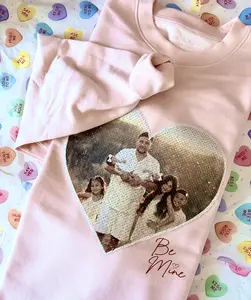 Custom Flip Sequins Sweater