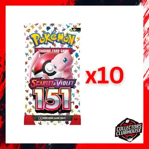 Pokemon 151 Booster Pack x10 (Pokemon TCG)