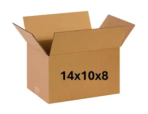14x10x8 (200 lb) | SINGLE CARDBOARD BOX