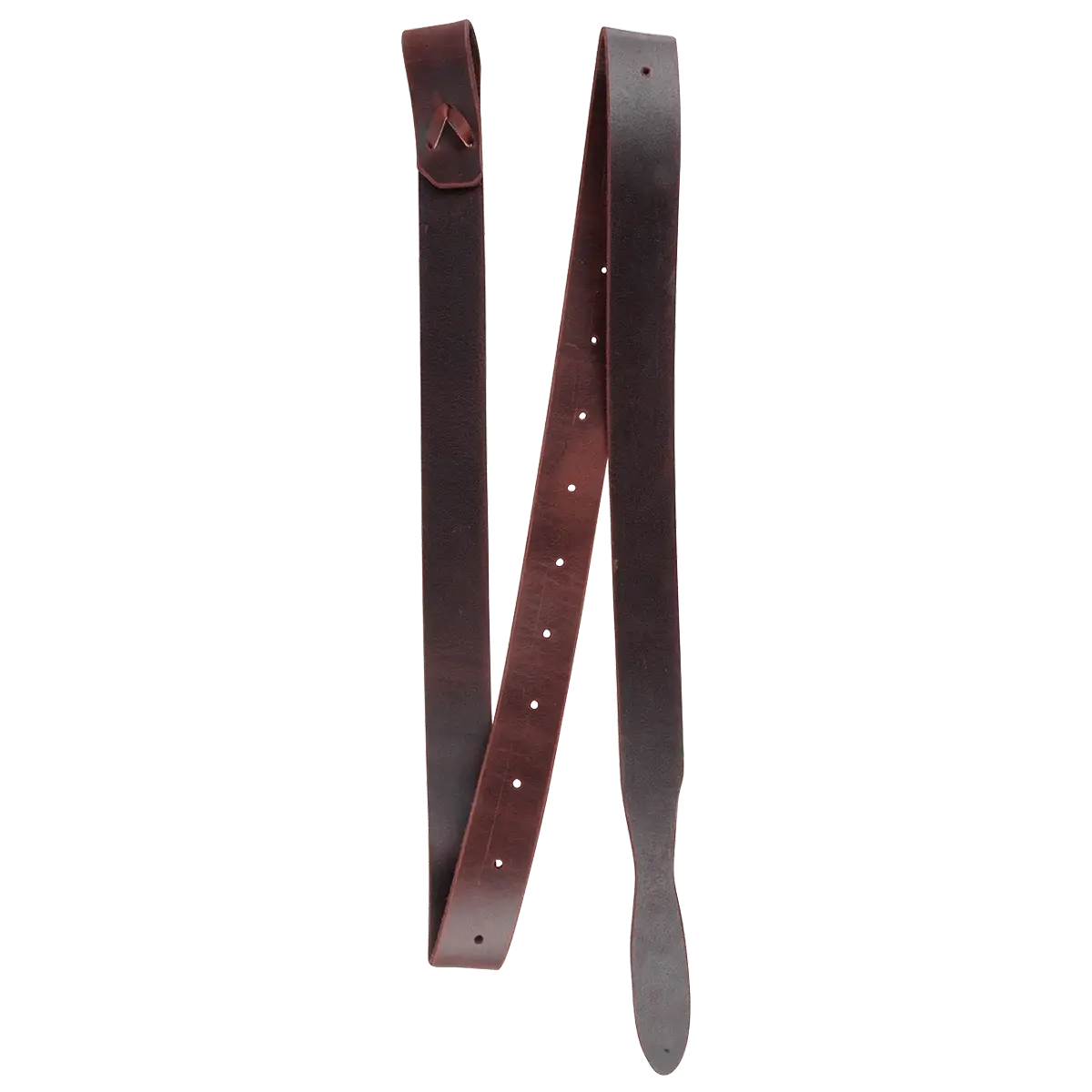 Martin Saddlery Leather Latigo - 1-3/4" x 6'-6" - Strong & Tapered for Easy Cinching Original