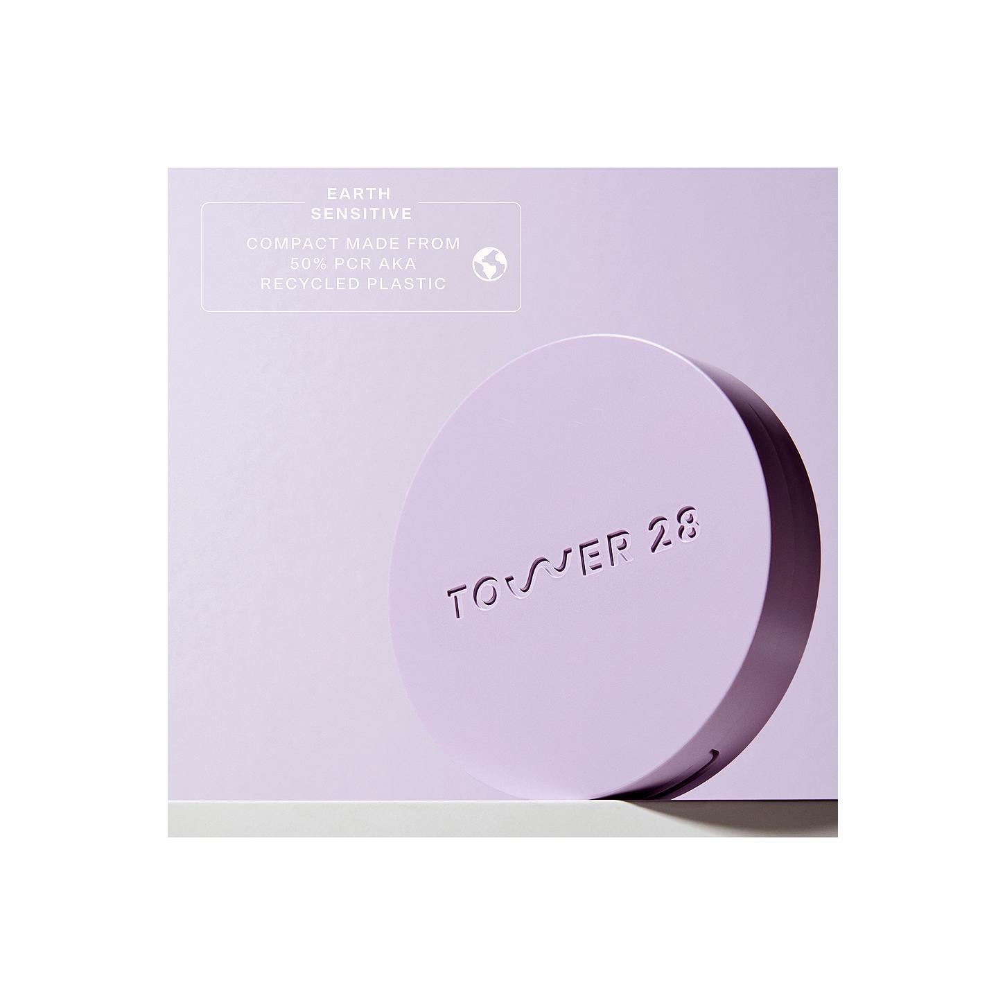 Tower 28 Getset Blur + Set Pressed Powder in Translucent Trestles