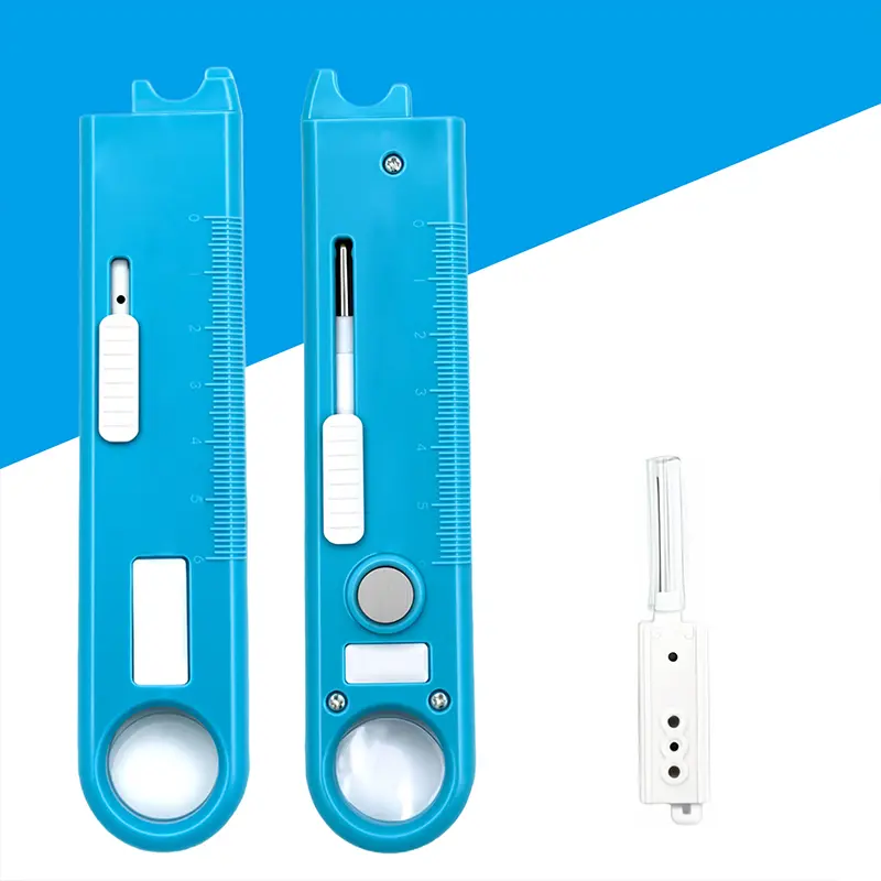 4-in-1 Sewing Threader Tool with Seam Ripper, Ruler Scale & Magnifying Glass – Multifunctional Needle Threader for Sewing Machines, Essential Gadget for Sewing Enthusiasts, Easy-to-Use Portable Sewing Accessory