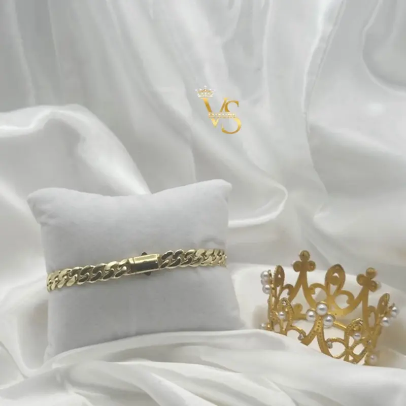 Valdes Luxury Monaco Bracelet – 14K Gold Plated Laminated Gold Jewelry, High Quality Everyday Bracelet