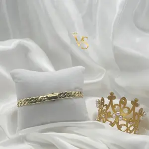 Valdes Luxury Monaco Bracelet – 14K Gold Plated Laminated Gold Jewelry, High Quality Everyday Bracelet