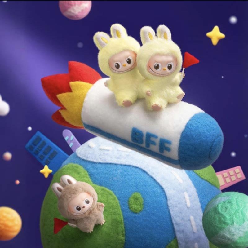 (Cat10100)Labubu v4 The Monsters Pin for Love Series-Vinyl Plush Pandent Blind Box