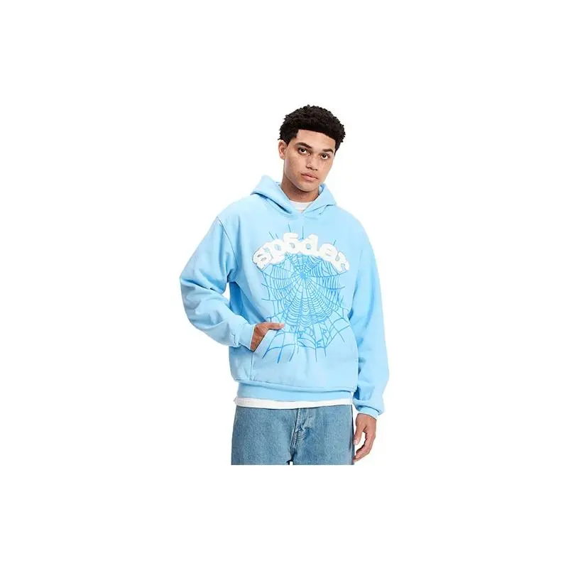 Sp5der Men's Web Hoodie Sky Blue, from StockX - TikTok Shop Sp5der Men's Web Hoodie Sky Blue, from StockX - TikTok Shop