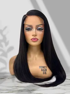 5x5 HD Virgin Straight Closure Wig